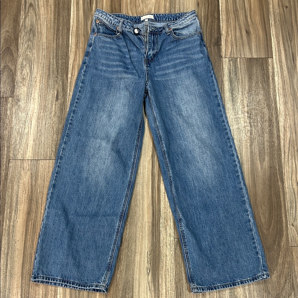 Stylish Blue Flare Women's Jeans